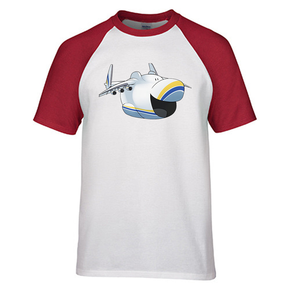 Antonov 225 Mouth Designed Raglan T-Shirts