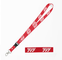 Thumbnail for Boeing 717 & Text Designed Detachable Lanyard & ID Holders