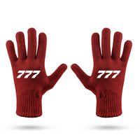 Thumbnail for 777 Flat Text Designed Gloves