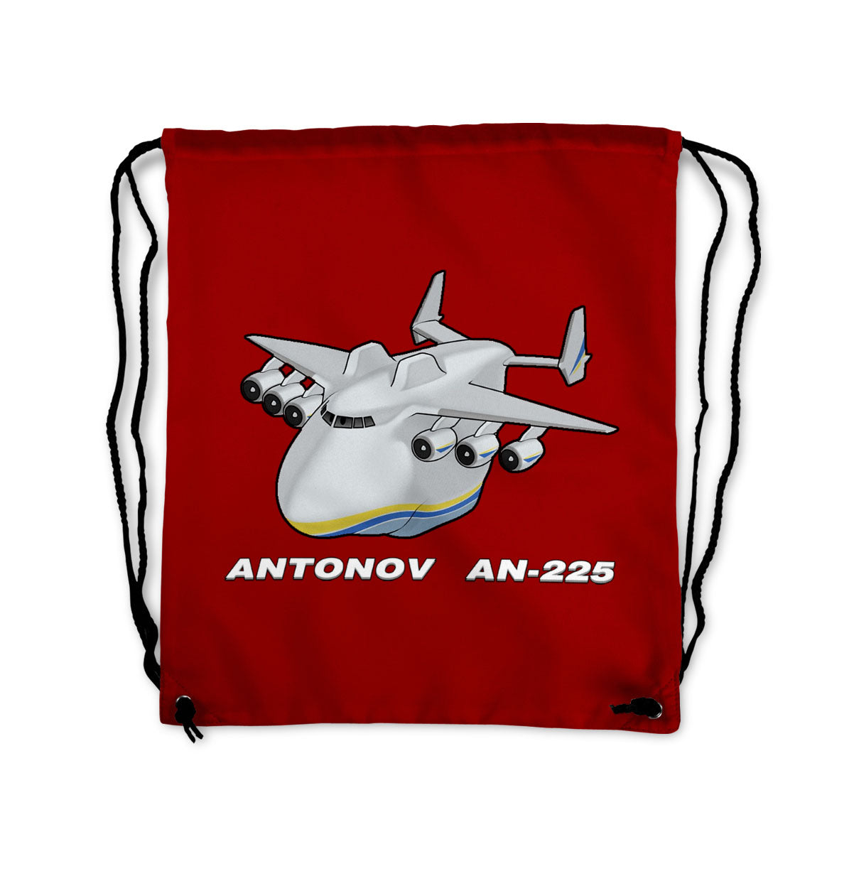 Antonov AN-225 (29) Designed Drawstring Bags