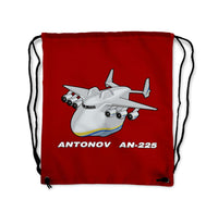 Thumbnail for Antonov AN-225 (29) Designed Drawstring Bags