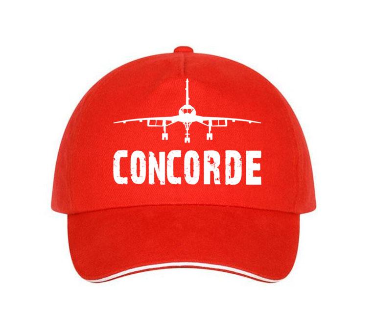 Concorde & Plane Designed Hats Pilot Eyes Store Red 