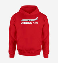 Thumbnail for The Airbus A340 Designed Hoodies