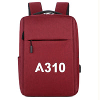 Thumbnail for A310 Flat Text Designed Super Travel Bags
