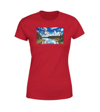 Thumbnail for Amazing Scenary & Sea Planes Designed Women T-Shirts