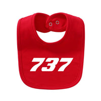 Thumbnail for 737 Flat Text Designed Baby Saliva & Feeding Towels