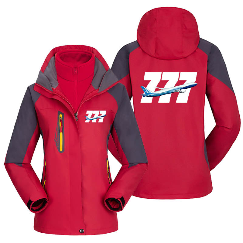 Super Boeing 777 Designed Thick "WOMEN" Skiing Jackets