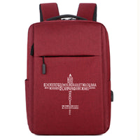 Thumbnail for Propeller Shape Aviation Alphabet Designed Super Travel Bags