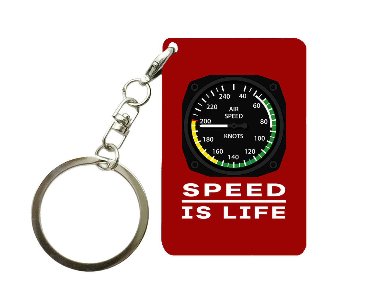 Speed Is Life Designed Key Chains
