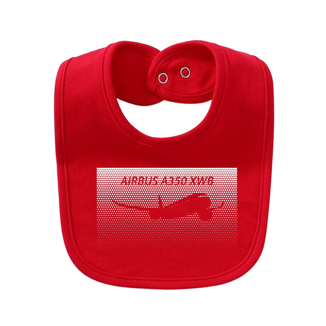 Airbus A350XWB & Dots Designed Baby Saliva & Feeding Towels