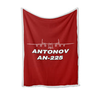 Thumbnail for Antonov AN-225 (26) Designed Bed Blankets & Covers