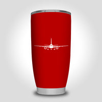 Thumbnail for Boeing 757 Silhouette Designed Tumbler Travel Mugs