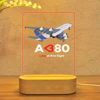 Thumbnail for Airbus A380 Love at first flight Designed Night Lamp