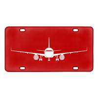 Thumbnail for Airbus A320 Silhouette Designed Metal (License) Plates