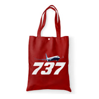 Thumbnail for Super Boeing 737-800 Designed Tote Bags