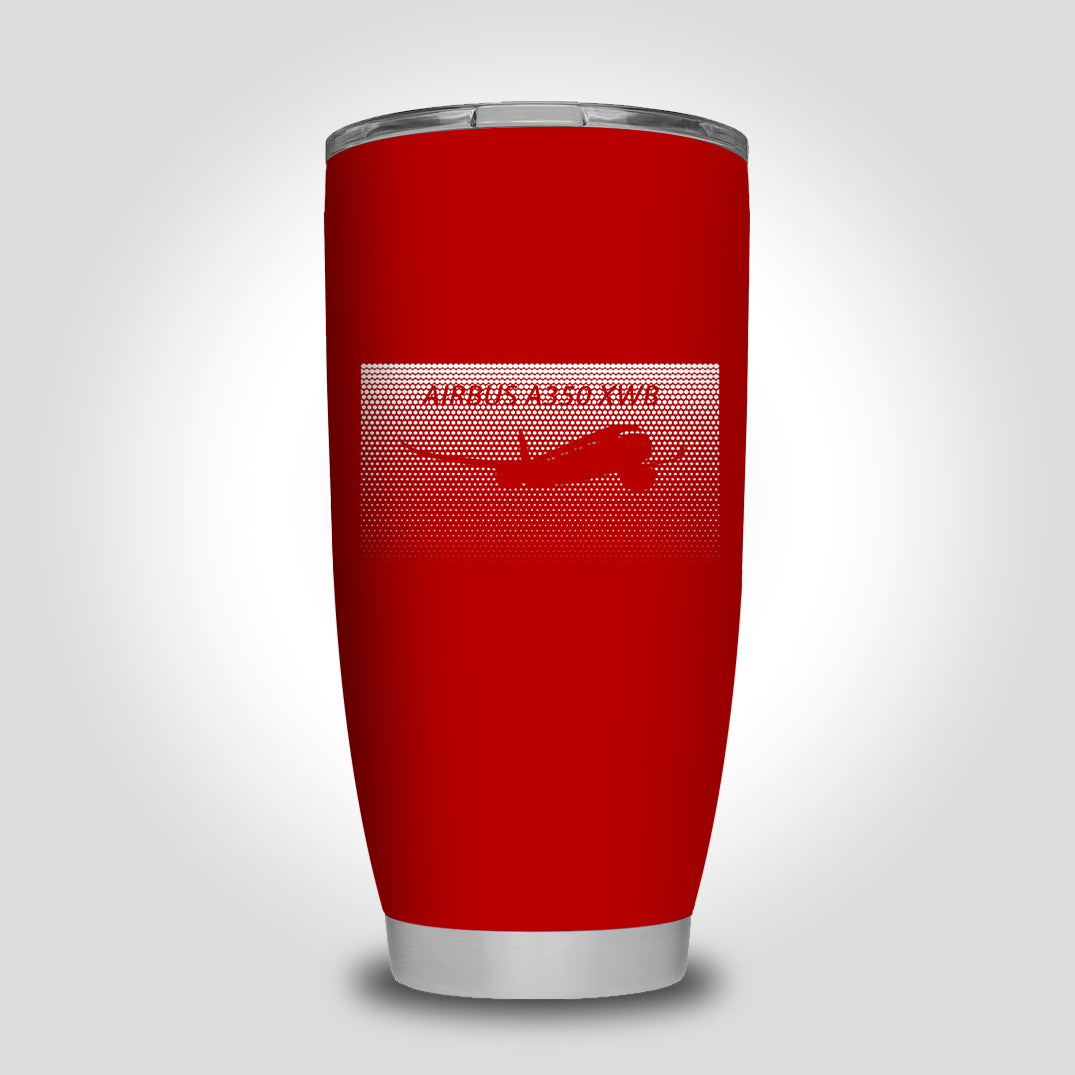 Airbus A350XWB & Dots Designed Tumbler Travel Mugs