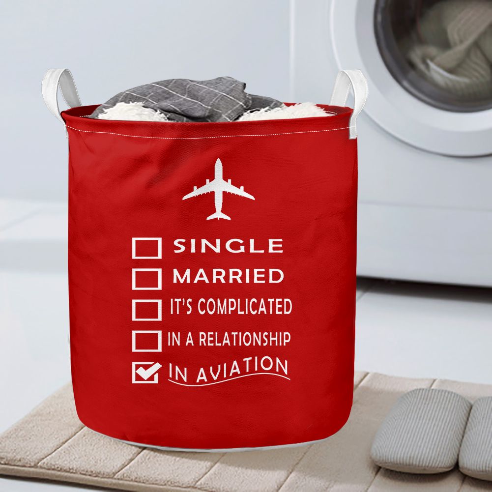 In Aviation Designed Laundry Baskets
