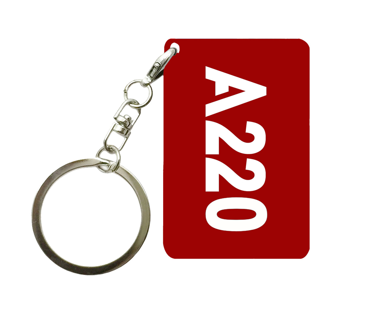 A220 Text Designed Key Chains