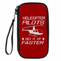 Thumbnail for Helicopter Pilots Get It Up Faster Designed Travel Cases & Wallets