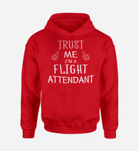 Thumbnail for Trust Me I'm a Flight Attendant Designed Hoodies