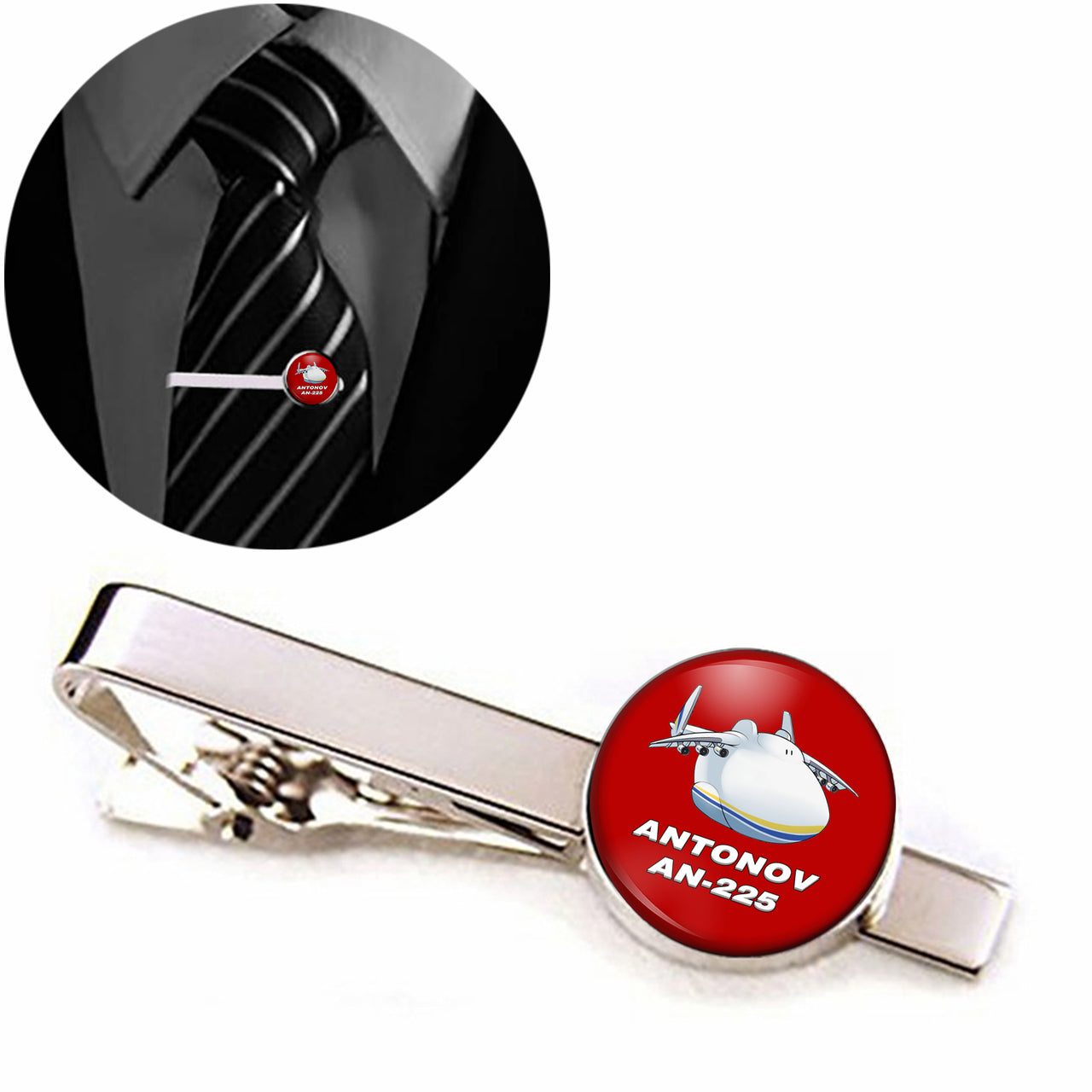Antonov AN-225 (21) Designed Tie Clips