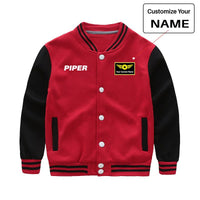 Thumbnail for Piper & Text Baseball Jacket - view 9