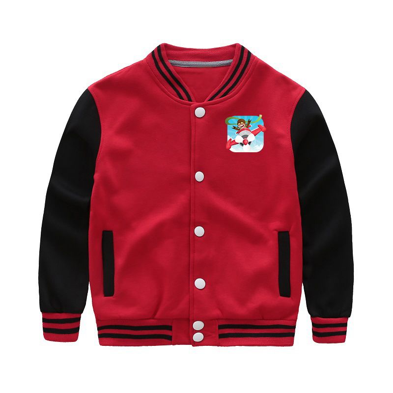 Happy Pilot Designed "CHILDREN" Baseball Jackets