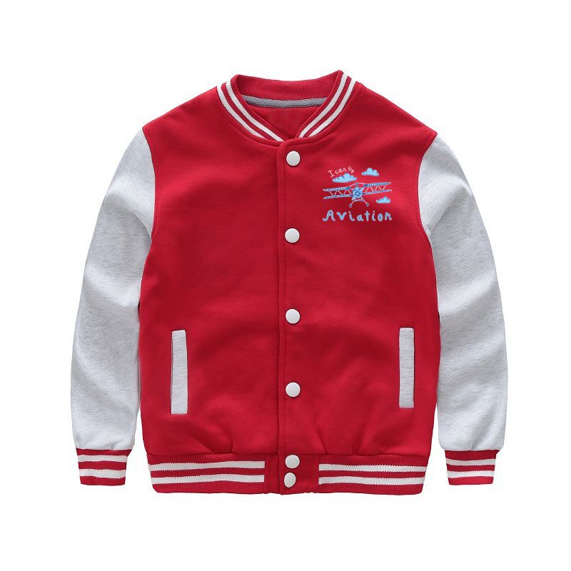 I Can Fly & Aviation Designed "CHILDREN" Baseball Jackets