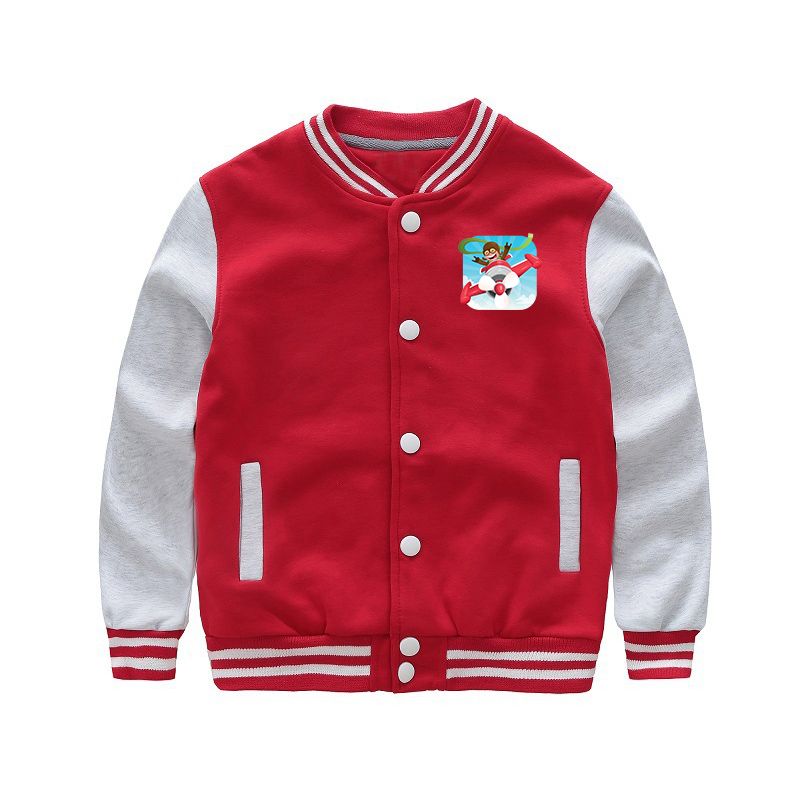 Happy Pilot Designed "CHILDREN" Baseball Jackets