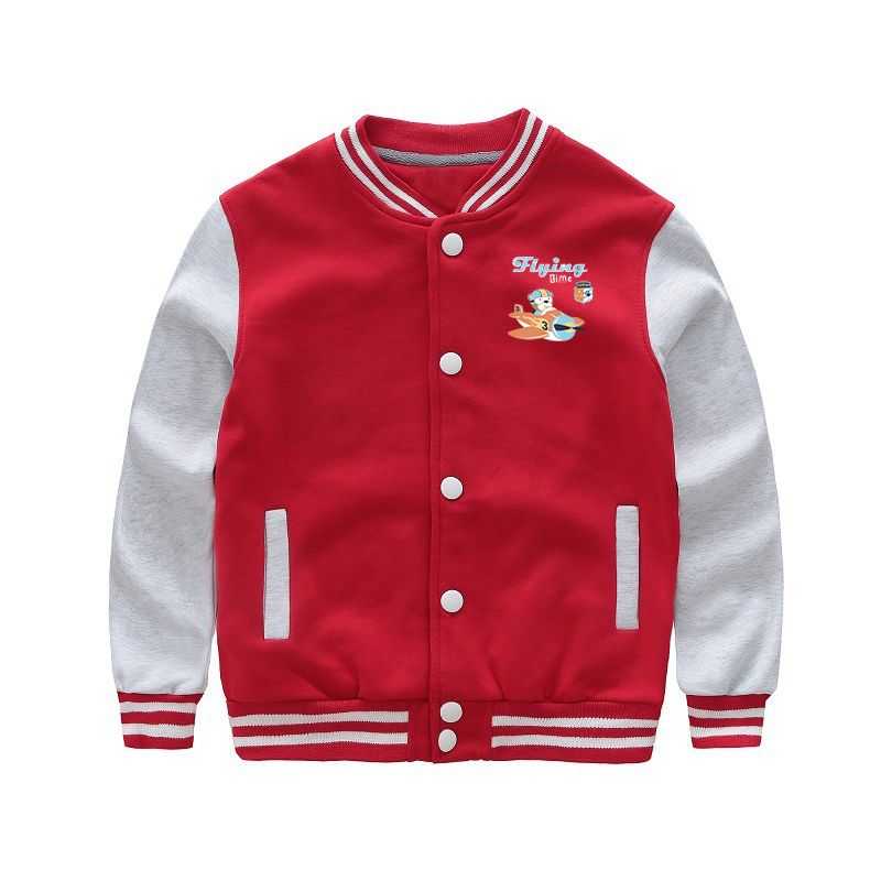 Flying Time & Junior Pilot Designed "CHILDREN" Baseball Jackets