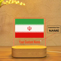 Thumbnail for Iran Flag Designed Night Lamp