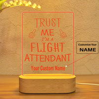 Thumbnail for Trust Me I'm a Flight Attendant Designed Night Lamp