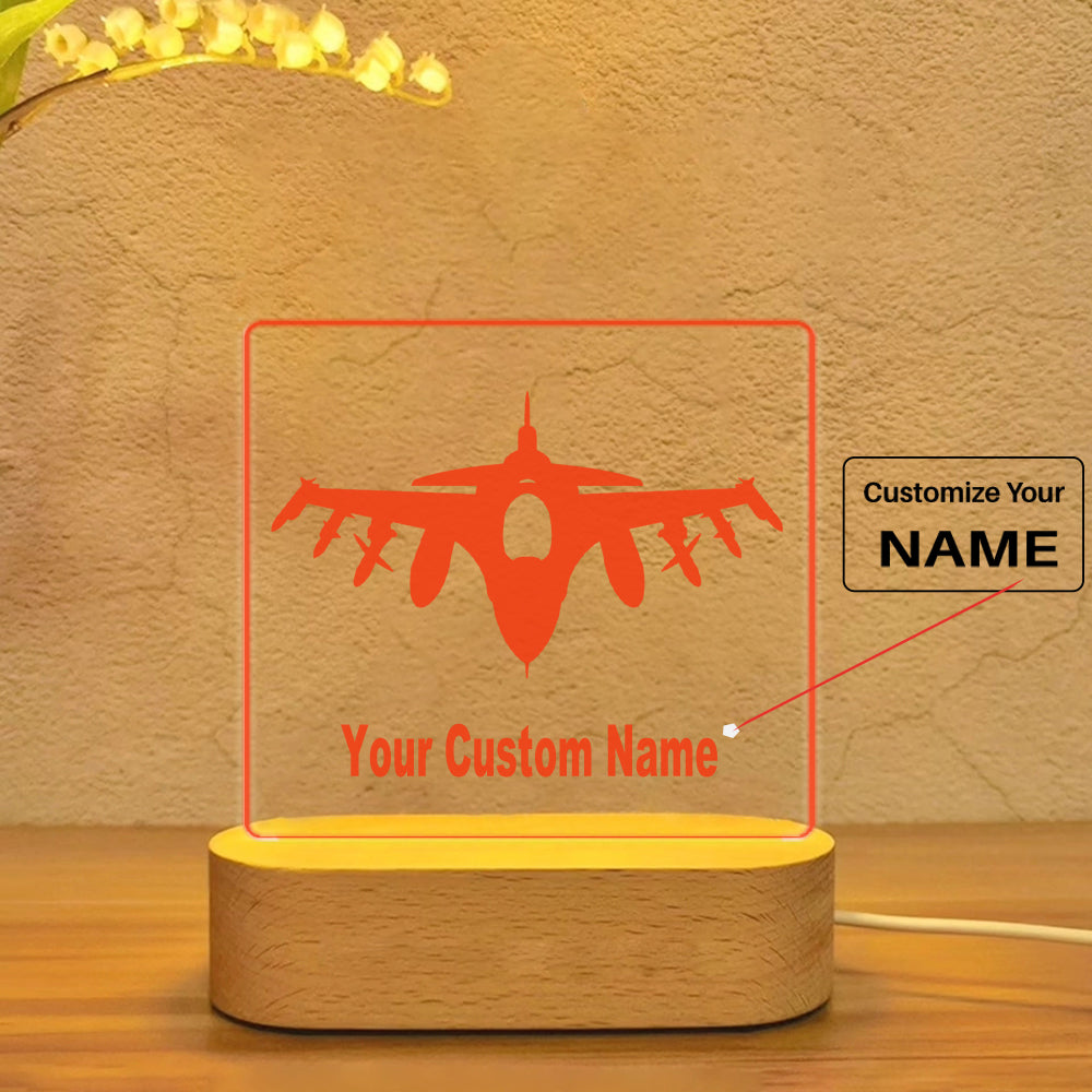 Boeing 787 Silhouette Designed Night Lamp