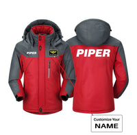 Thumbnail for Piper & Text Designed Thick Winter Jackets
