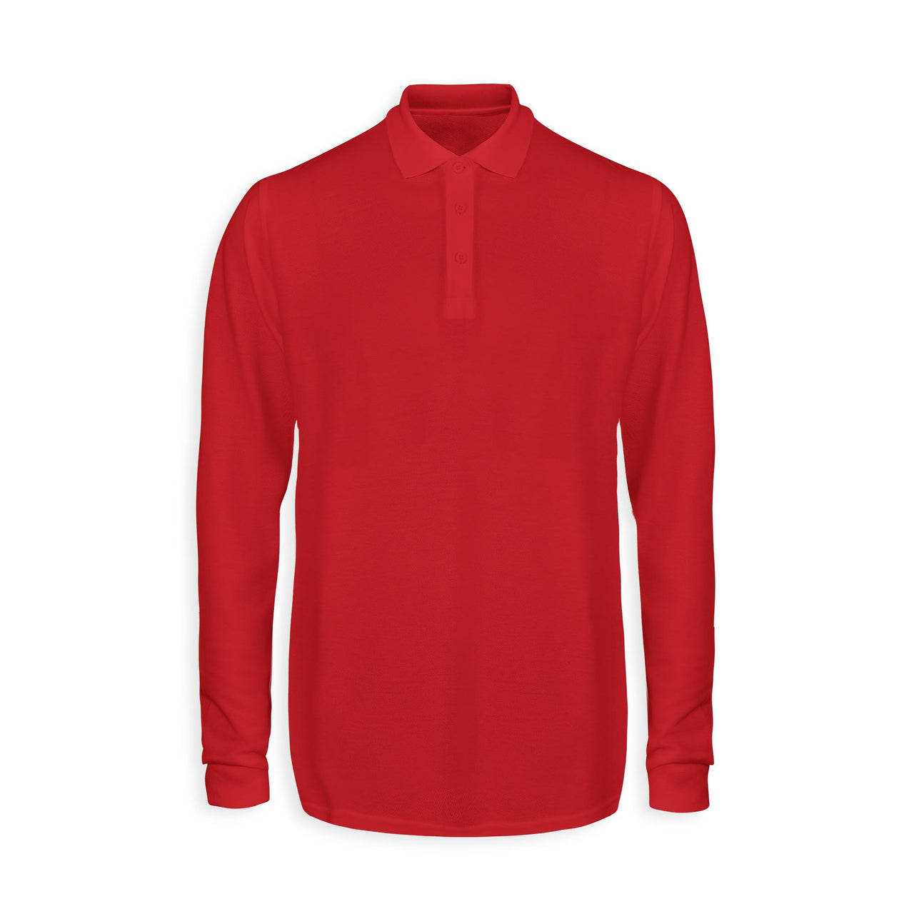 NO Design Super Quality Long Sleeve Polo T-Shirts
