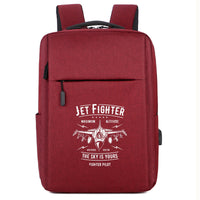 Thumbnail for Jet Fighter - The Sky is Yours Designed Super Travel Bags