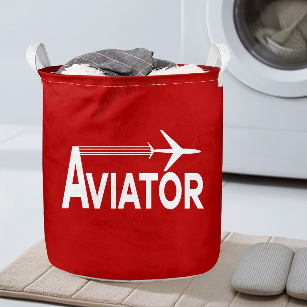 Aviator Designed Laundry Baskets
