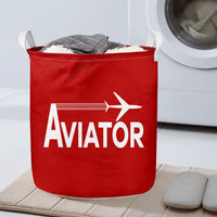 Thumbnail for Aviator Designed Laundry Baskets