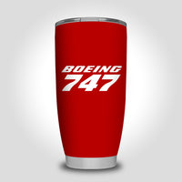 Thumbnail for Boeing 747 & Text Designed Tumbler Travel Mugs