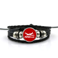 Thumbnail for The Piper PA28 Designed Leather Bracelets
