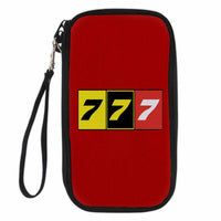 Thumbnail for Flat Colourful 777 Designed Travel Cases & Wallets