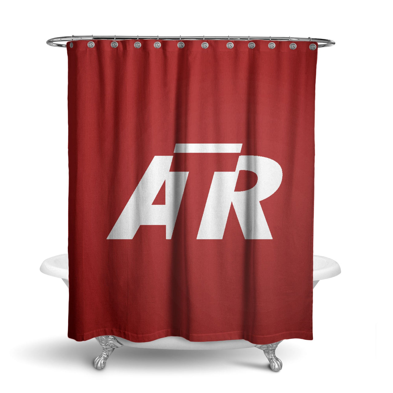 ATR & Text Designed Shower Curtains