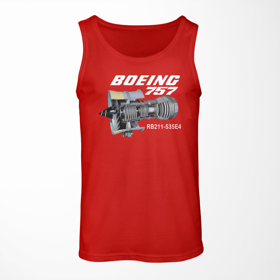 Boeing 757 & Rolls Royce Engine (RB211) Designed Tank Tops