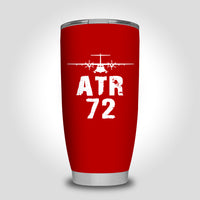 Thumbnail for ATR-72 & Plane Designed Tumbler Travel Mugs
