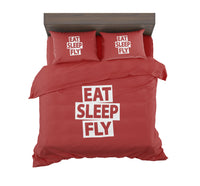 Thumbnail for Eat Sleep Fly Designed Bedding Sets
