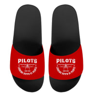 Thumbnail for Pilots Looking Down at People Since 1903 Designed Sport Slippers