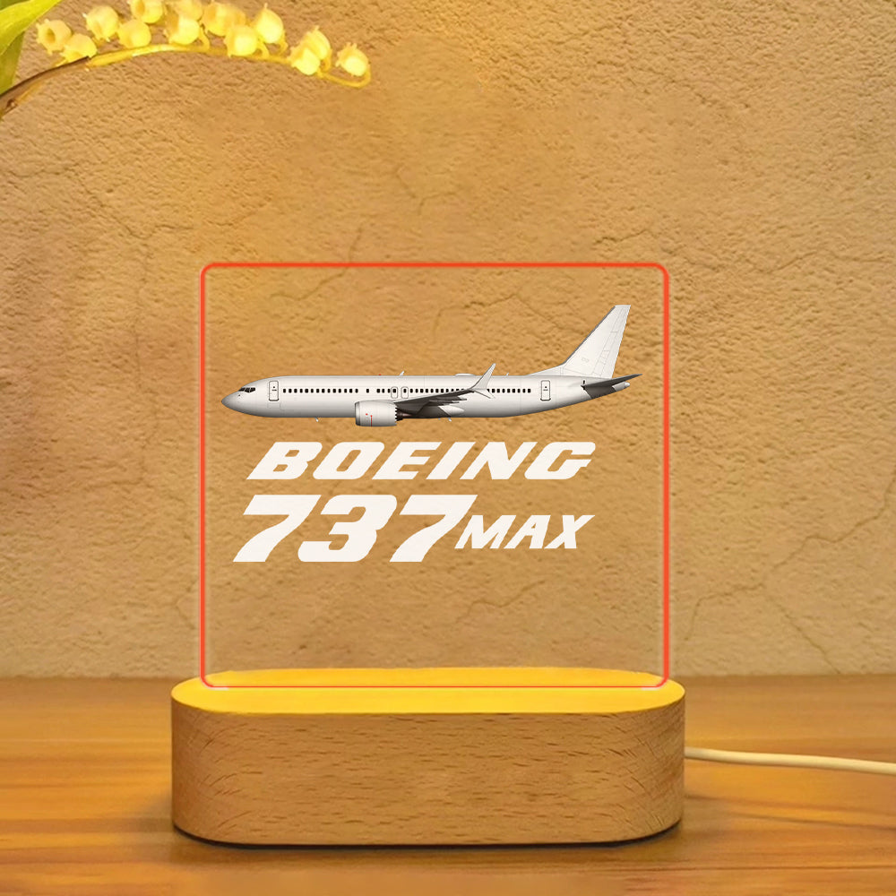 The Boeing 737Max Designed Night Lamp