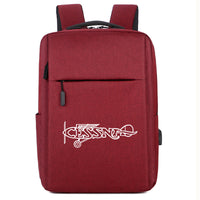 Thumbnail for Special Cessna Text Designed Super Travel Bags