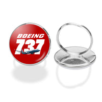 Thumbnail for Super Boeing 737+Text Designed Rings