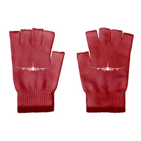 Thumbnail for Airbus A340 Silhouette Designed Cut Gloves